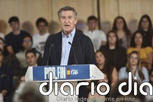 Feijóo dice que el acuerdo con UPN es "una buena noticia, no sólo electoral, sino también ética