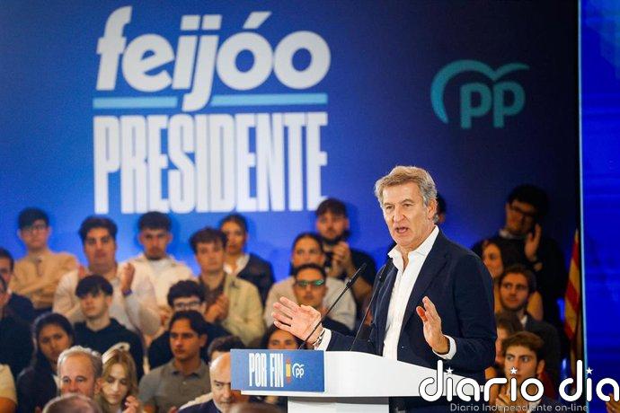 Feijóo lanza este lunes su 'Contrato con España', un manifiesto con principios rectores que guiarán su Gobierno si gana