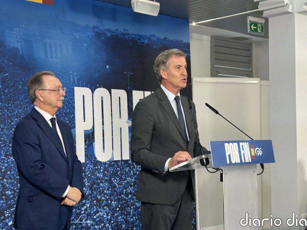Feijóo promete en Ceuta echar a 15.000 irregulares y una nueva Ley de Extranjería para agilizar devoluciones