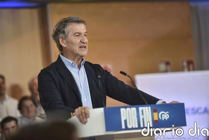 Feijóo traslada "todo" su "cariño" al Papa y le desea una "pronta recuperación" y "confianza en que todo saldrá bien"