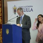 Felipe VI subraya que Melilla "es España" y que junto a Ceuta "merecen sentir más a menudo" la cercanía de los españoles