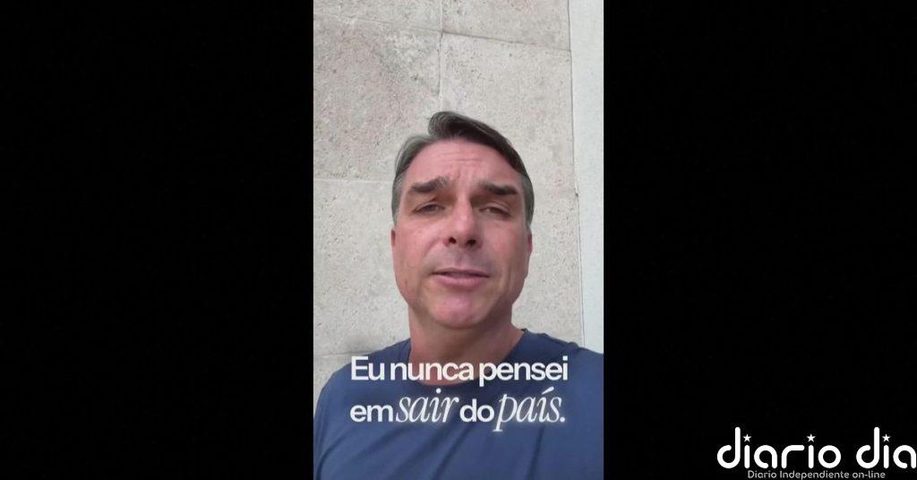 Flavio Bolsonaro se fuga