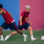 Flick recupera a todos los internacionales para preparar el duelo ante el Getafe