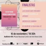Fran Barajas, Adrián Crespo, Bernat Cucarella y Humberto Díaz, finalistas al Premio Jóvenes Compositores de SGAE