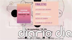 Fran Barajas, Adrián Crespo, Bernat Cucarella y Humberto Díaz, finalistas al Premio Jóvenes Compositores de SGAE