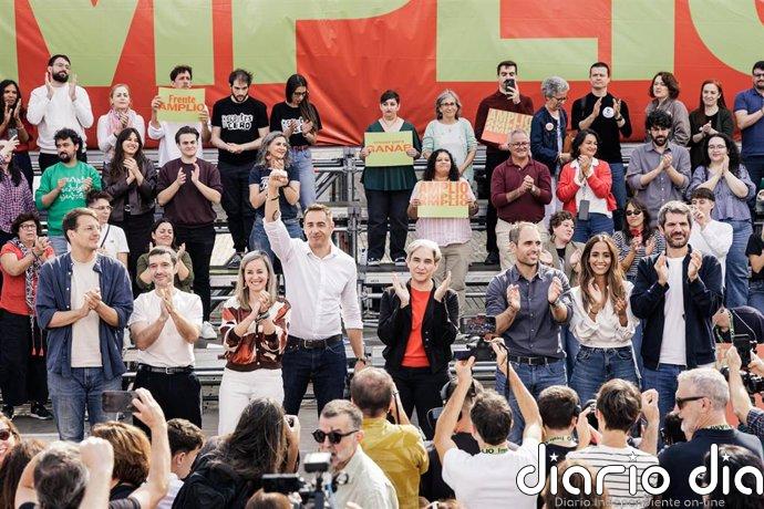 Frente Amplio y Sumar, dos formas diferentes de desplegar una coalición de izquierdas con elecciones anticipadas