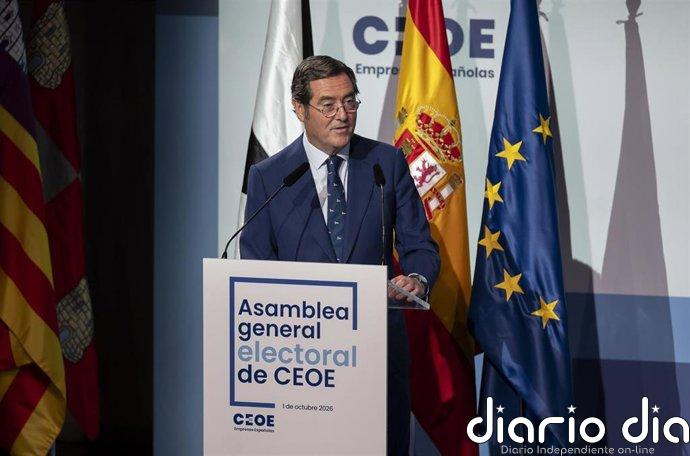Garamendi asume su tercer mandato acusando al Gobierno de imponer un diálogo "más aparente que real"