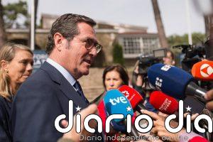 Garamendi, sobre posibles elecciones: si una empresa no tiene presupuestos, el directivo "está en la calle"