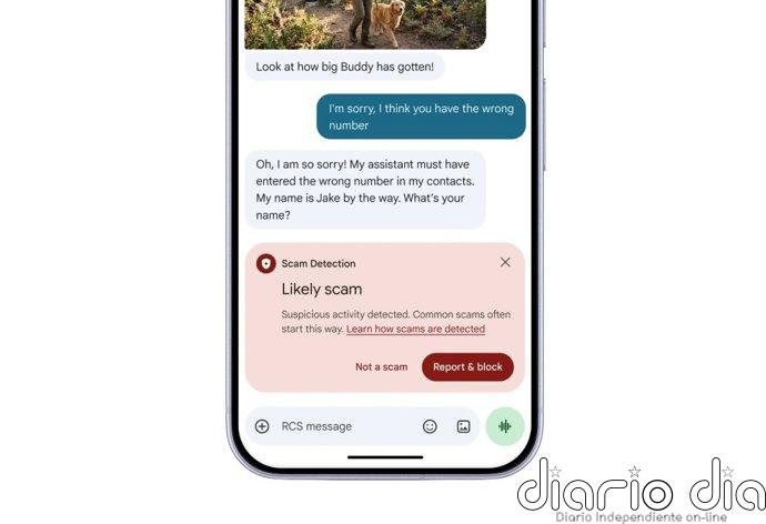 Google anuncia mejoras en su protección contra mensajes fraudulentos en Android con la IA de Gemini
