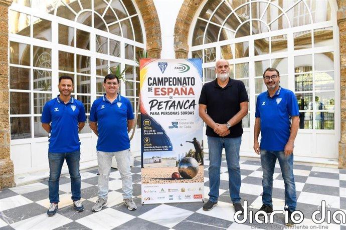 Guadalcacín será por primera vez en la provincia de Cádiz sede del Campeonato de España de Petanca para Personas Sordas