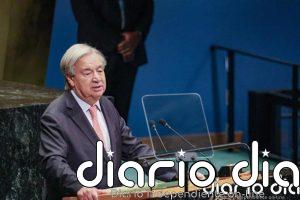 Guterres pide un alto el fuego "permanente" y una vía política a una "paz duradera" tres años después del 7-O