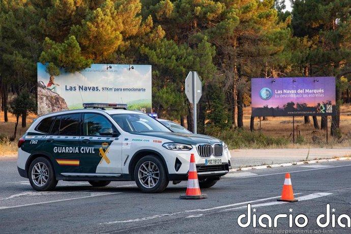 Herido el conductor de una furgoneta accidentada en Brazuelo (León)