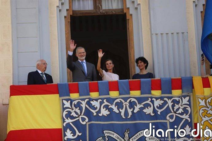 Imbroda proclama ante los Reyes que "comienza una nueva Melilla" y reclama una mayor presencia del Estado