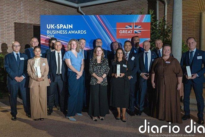 Indra, Grifols y Cellnex, entre las premiadas en los 'UK-Spain Business Awards'