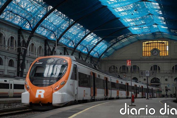 Interrumpidas la R1 y R2Nord de Rodalies en todo su recorrido por lluvias torrenciales este lunes