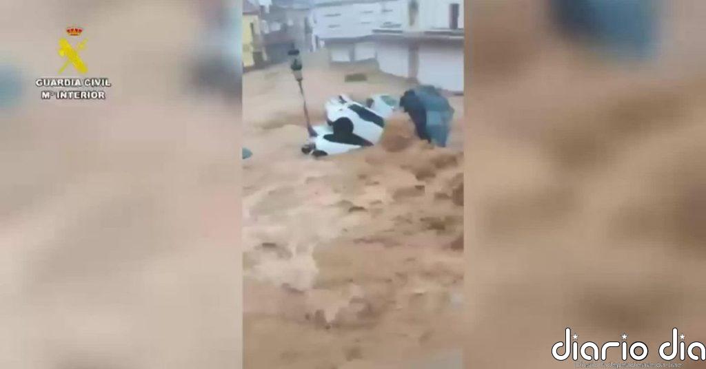 Inundaciones y riadas en la localidad manchega de Madrigueras