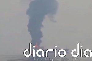 Irán informa de una nueva explosión en un petrolero incendiados tras el impacto con una mina en Ormuz