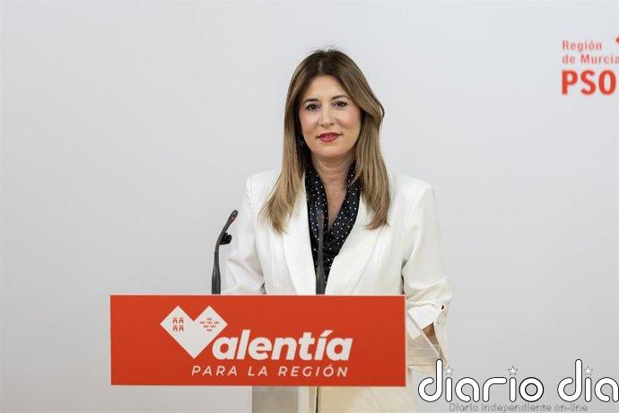 Isabel Gadea: "La Región estuvo sin presidente en los momentos más duros del temporal"