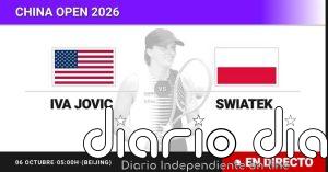 Iva Jovic - Iga Swiatek, en directo hoy: sigue el partido de China Open