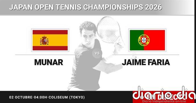 Jaume Munar - Jaime Faria, en directo hoy: sigue el partido de Japan Open Tennis Championships