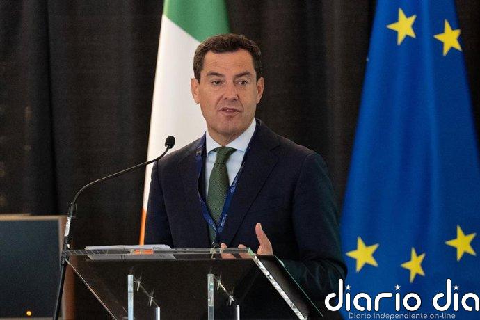 Juanma Moreno participará este lunes en Bruselas en la inauguración de la Semana Europea de las Regiones