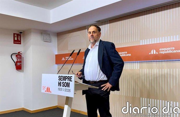 Junqueras (ERC) ve el derecho a decidir como "el siguiente paso" tras el aval del TC a la amnistía