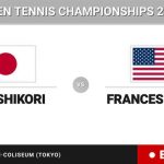 Kei Nishikori - Frances Tiafoe, en directo hoy: sigue el partido de Japan Open Tennis Championships