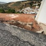 La alerta naranja por lluvias deja carreteras cortadas en Los Montes Orientales de Granada