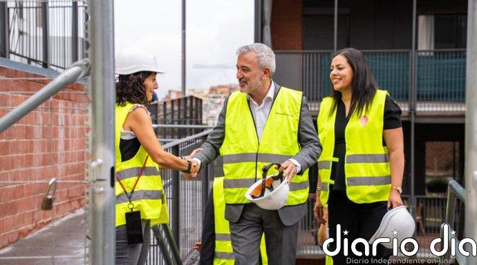 La antigua Bòbila de la Teixonera de Barcelona encara la recta final de obras