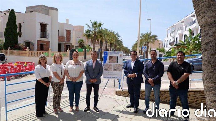 La Diputación de Almería aprueba 1,4 millones de euros para renovar 16 calles del Casco Histórico de Carboneras