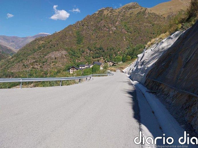 La Diputación de Huesca culmina la mejora del acceso a Castanesa Fonchanina