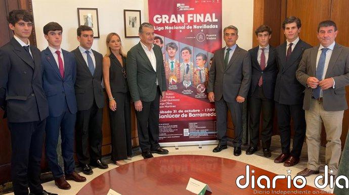 La final de la Liga Nacional de Novilladas se celebrará en Sanlúcar (Cádiz) el 31 de octubre