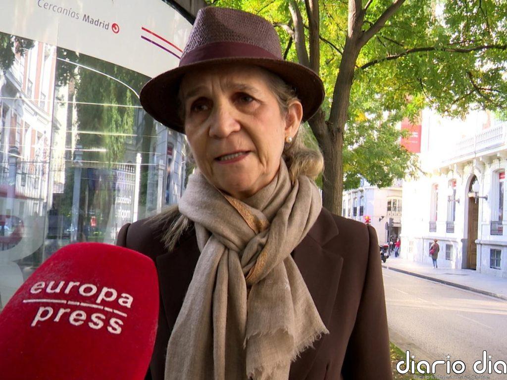 La infanta Elena, desolada, manda un mensaje tras la tragedia ferroviaria sin poder contener las lágrimas