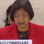 La jurista sudafricana Navi Pillay, Premio Nobel de la Paz