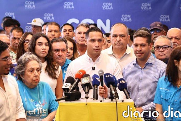 La oposición venezolana convoca manifestaciones para el 22 de octubre para exigir el regreso de Machado