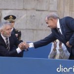 La Policía Nacional suspende el acto central del día de su patrón en Valencia por la previsión de lluvias torrenciales