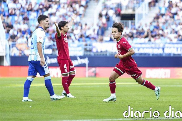 La Real Sociedad golea en Málaga con el despertar de Oyarzabal