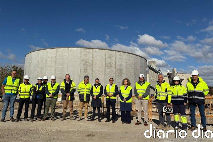 La remodelación de la depuradora de Lodosa-Sartaguda concluirá a comienzos de 2027
