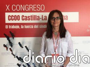 La sindicalista María Ángeles Castellanos, candidata de Podemos al Congreso por Toledo