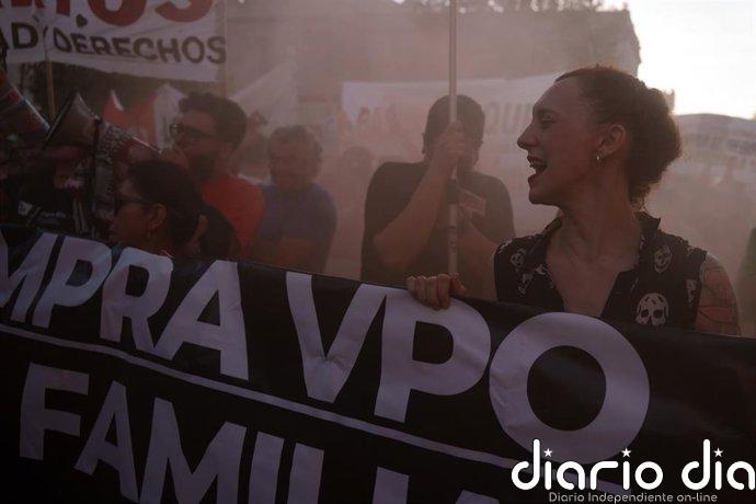 Las manifestaciones de este domingo en Almería y Córdoba cierran el ciclo de movilizaciones andaluzas por la vivienda