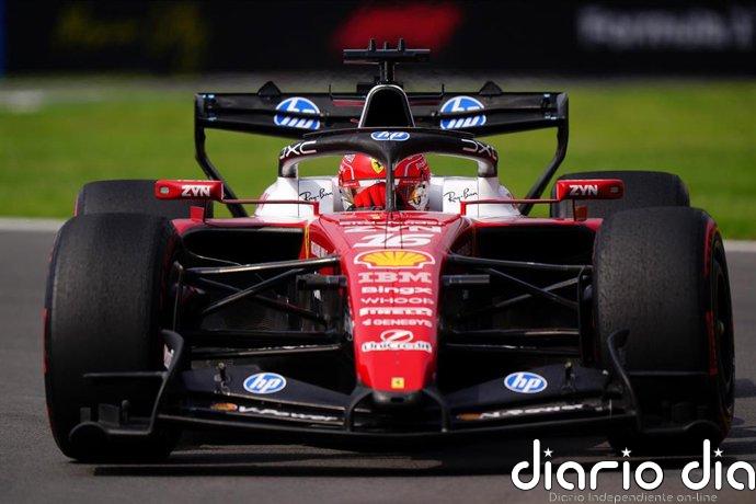 Leclerc domina los libres en México y Alonso aprovecha las curvas lentas