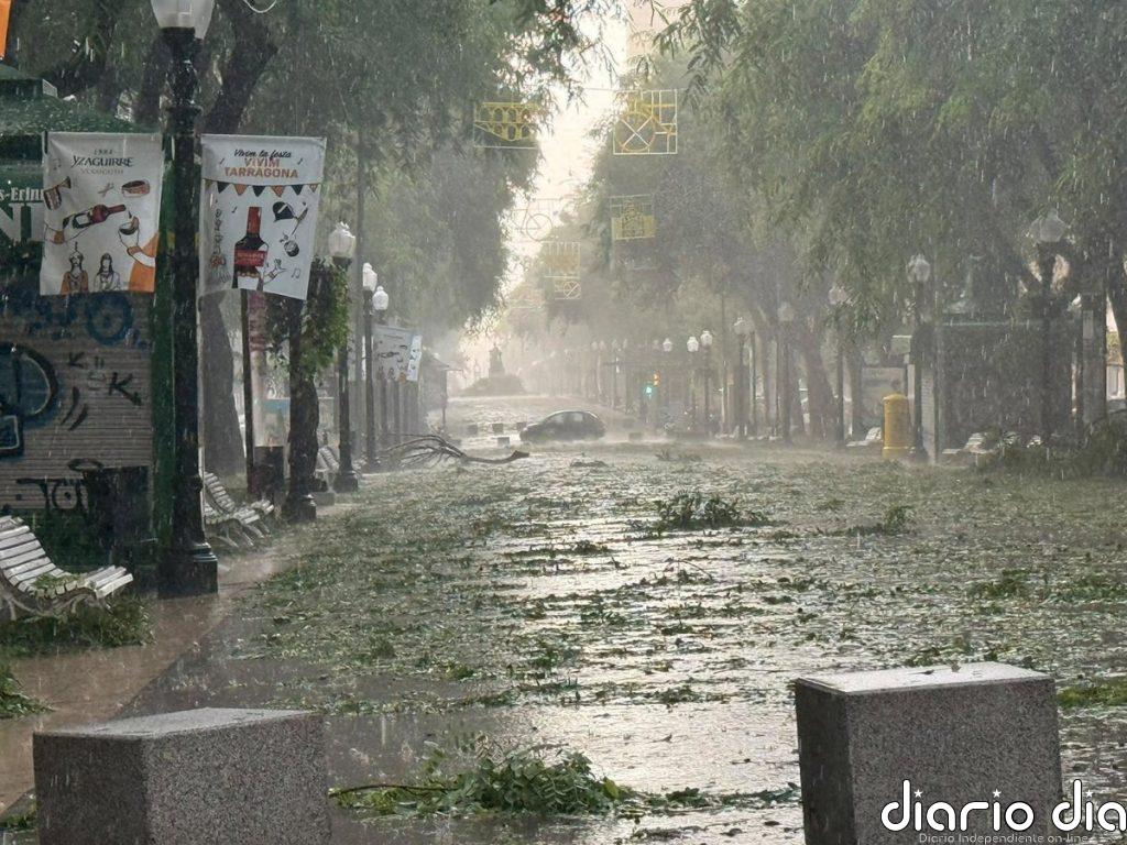 Lluvias y tormentas ponen en riesgo a gran parte del país, con Tarragona y Castellón en aviso rojo