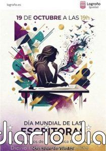 Logroño celebra el Día de las Escritoras en la Biblioteca Rafael Azcona con un acto central que une literatura y teatro