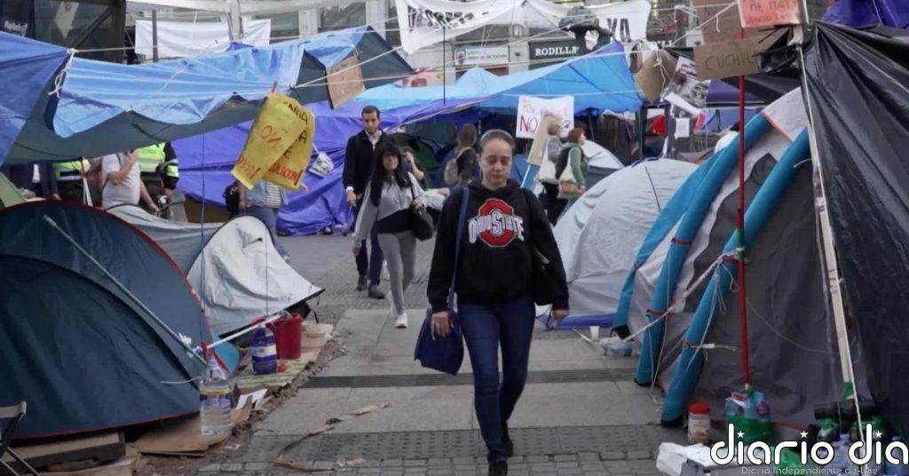 Los acampados en Sol creen que el adelanto electoral beneficiará a la izquierda