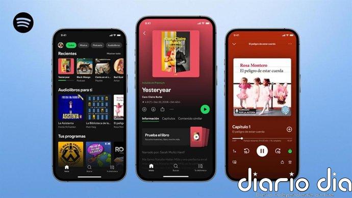 Los audiolibros de Spotify llegan a España