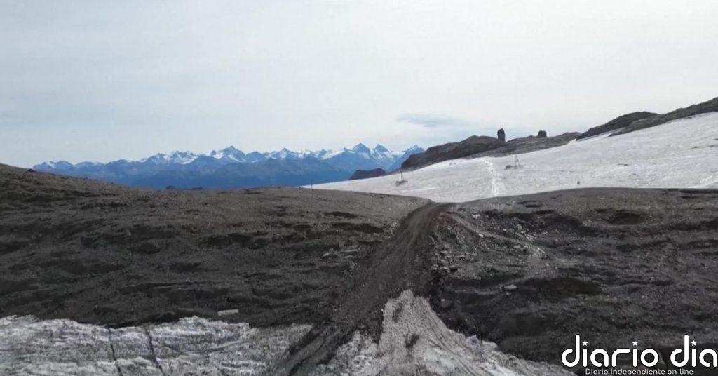 Los glaciares suizos pierden más de un 5 por ciento del hielo en 2026