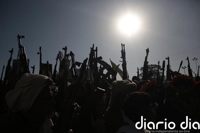 Los hutíes consideran "una declaración de guerra" la autorización en Egipto al envío de tropas a Arabia Saudí