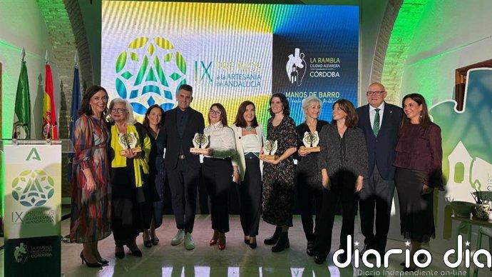 Los IX Premios a la Artesanía de Andalucía reconocen la innovación en el centenario de su exposición alfarera