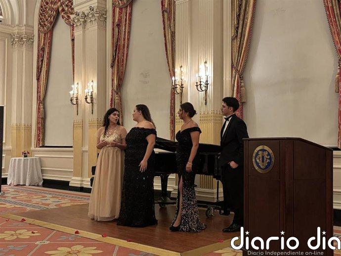 Los jóvenes de Crescendo dan en Nueva York el pistoletazo de salida al quinto viaje del Teatro Real a Estados Unidos