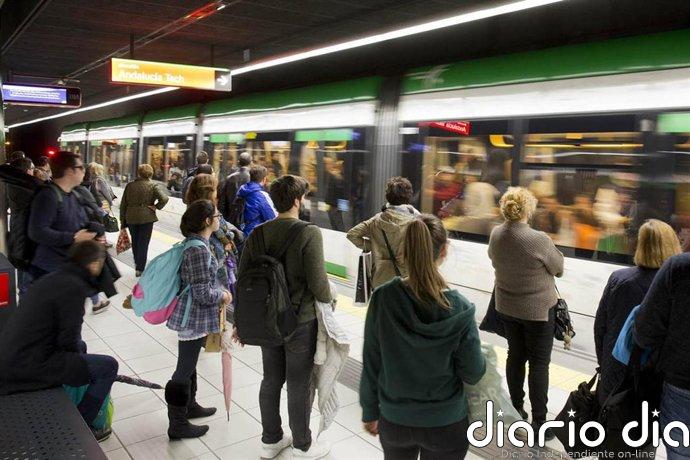 Los metros andaluces y el Trambahía superan los 500 millones de viajeros acumulados desde su apertura